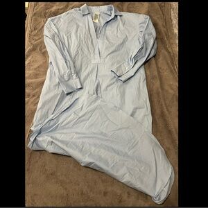 Free People Eva Maxi Shirt Dress